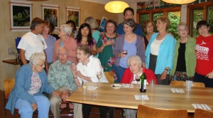 Edith with other Arcadians at the May 2012 reunion